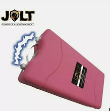 Load image into Gallery viewer, JOLT Mini 56,000,000 Volt STUN GUN w/ LED Light & Holster - Max Strength PINK