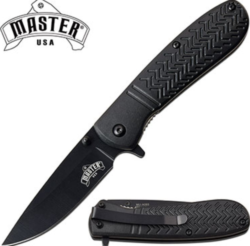 MASTER USA MU-A093BK SPRING ASSISTED KNIFE